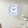 10-inch 25CM Wall Clock Square Simple and Elegant Electronic Wall Clock for Living Room Silent Clock for Home Use