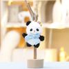 Bag Panda Messenger Plush Toy Keychain Ornament For Home Decor And Teen Gifts