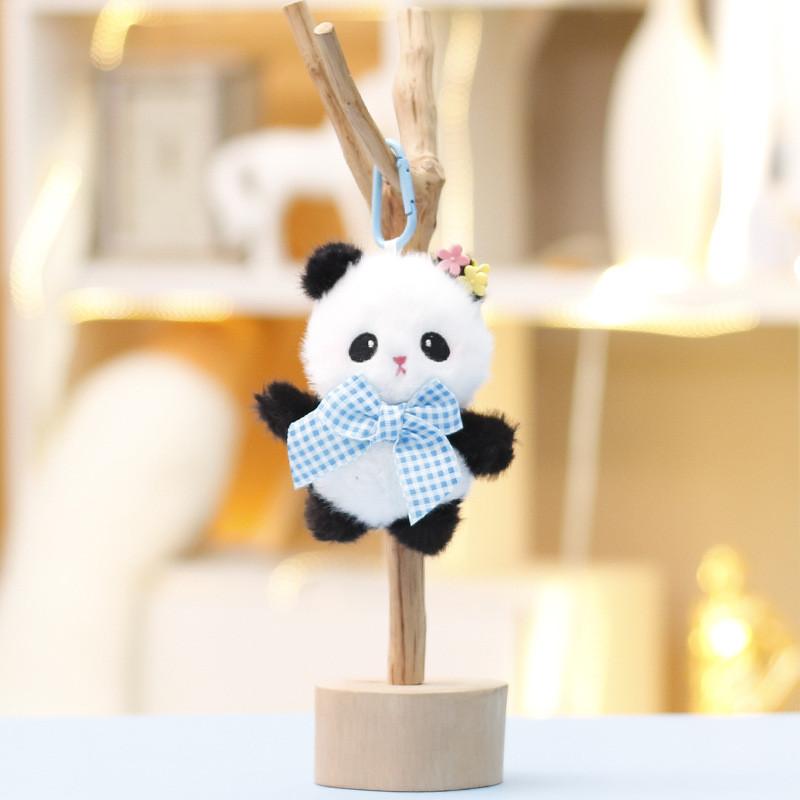 Bag Panda Messenger Plush Toy Keychain Ornament For Home Decor And Teen Gifts
