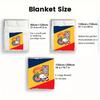 Chivas Mascot Style 2D Flat Pattern Flannel Blanket High quality All Seasons Warmth and Comfort Perfect for Christmas Gifts.PMT0914100