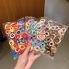 100PCS Women Girls Colorful Nylon Elastic Hair Bands Ponytail Hold Small Hair Tie Rubber Bands Scrunchie Hair Accessories