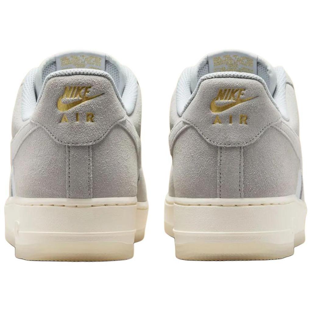 Nike Кроссовки Air Force 1 Low '07 LV8 Светло-серый дымчатый металлик золото бледно-слоновая кость FZ5222-001