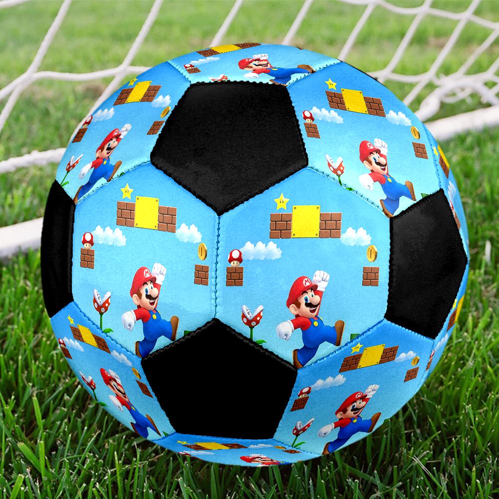 Mario Theme Size 5 Soccer Ball, Suitable for Both Indoor and Outdoor Matches, a Gift Suitable for Everyone.