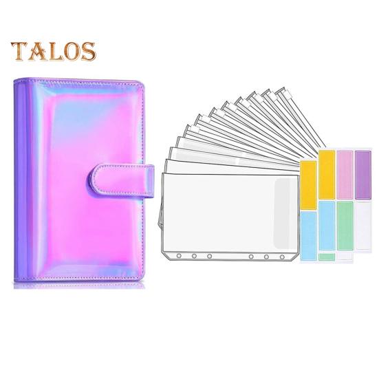 Spending Money With Binder Saving Budget Sheet Money Envelopes Hidden Compartments Pvc Waterproof A6 Budget Binder Budget Planner Book