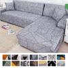 Elastic Sofa Cover Stretch Sectional Corner Couch Cover Universal Cover For Living Room Slipcover L Shaped