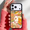 Крутой Цветочный Хиппи Бохо Цветочный Ретро Чехол для Телефона для iPhone 17 16 15 14 13 Pro Max Задняя Крышка для 12 11 Pro Coque