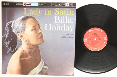 Виниловая пластинка BILLIE HOLIDAY RAY ELLIS Lady In Satin CS8048 COLUMBIA 1963 США Джаз Б/у