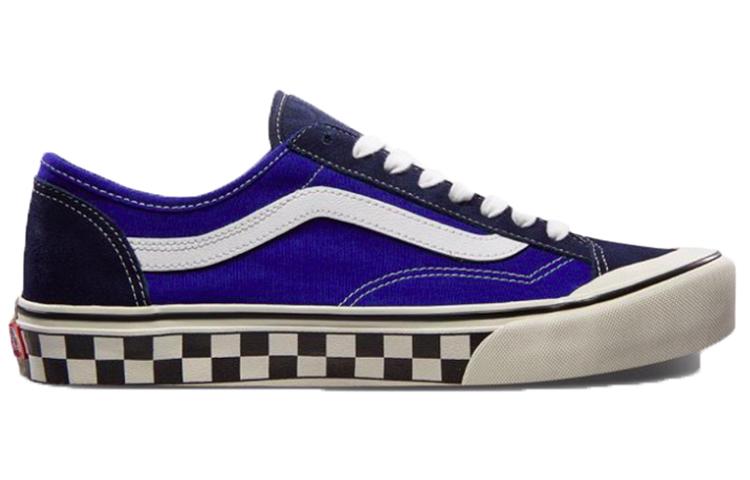 Men's Sneakers Vans Checkerboard Style 36 Decon Sf 'True Blue/Marshmallow'