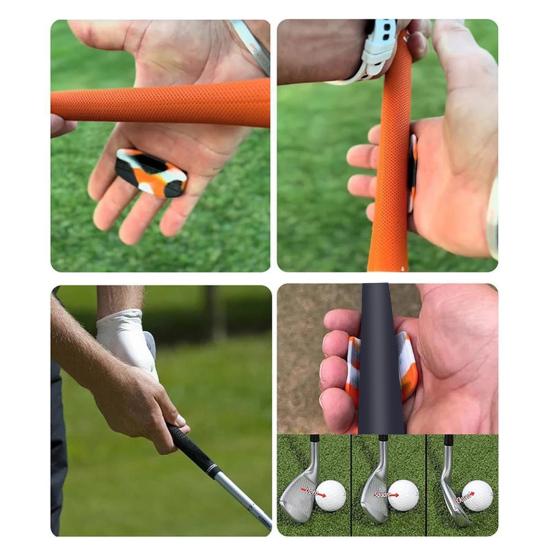 Накладки на рукоятки клюшек для гольфа Тренажер для гольфа Swing Trainer Aid Нескользящая клюшка