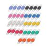 36pcs AMI Midi Fuse Assortment Kit, 30A-175A High Current Bolt-on Fuses, 12V-58V Copper Plated for Automotive Truck Marine Boat