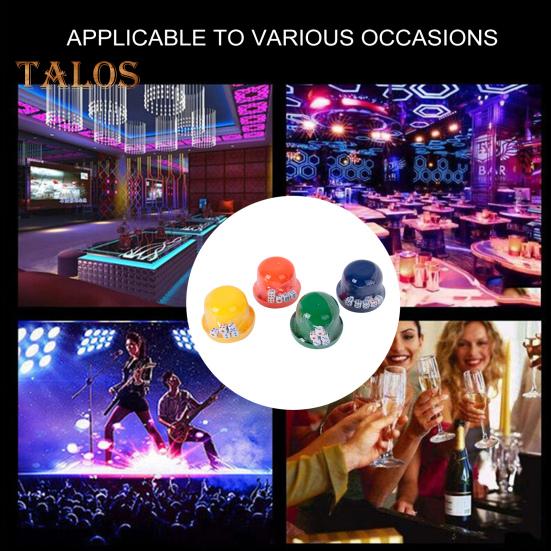 1 набор игральных костей с 5 точками, прочный ручной шейкер, чашка для бара, вечеринки, KTV, азартных игр, питья, настольных игр, казино, оборудование