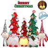 Incredibly Soft Christmas Gnomes With Led Lights Plush Dolls Xmas Ornament