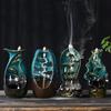 Useful Backflow Incense Burner Slow Smoke Stable Base Decorative