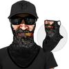 Motorcycle Face Mask Neck Gaiter, Triangle Half Face Cover with Ear Loops, Breathable Neck Scarf for Cycling Riding Fishing Outdoor