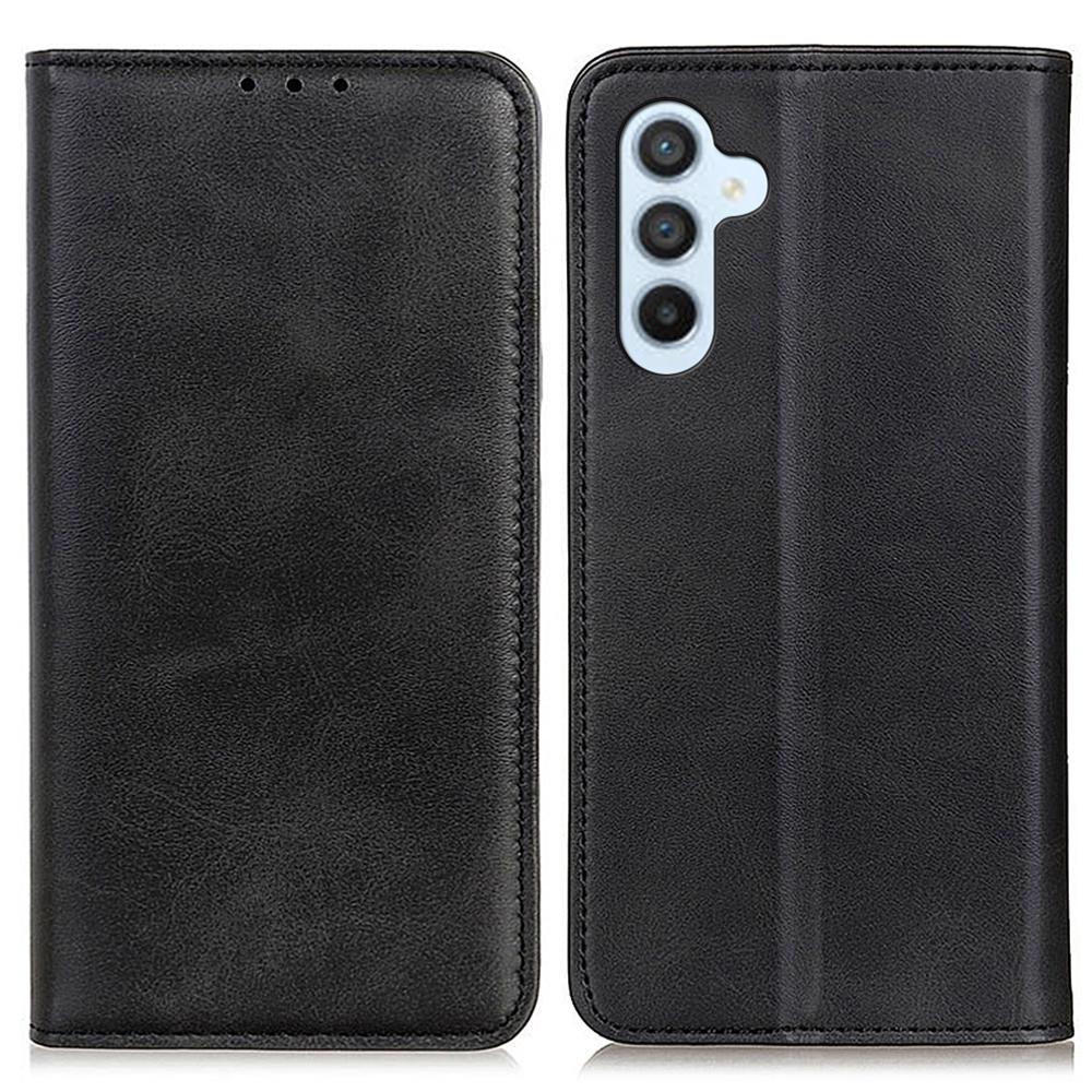 For Samsung Galaxy S26+ Case Cowhide Texture Split Leather Flip Wallet Phone Cover