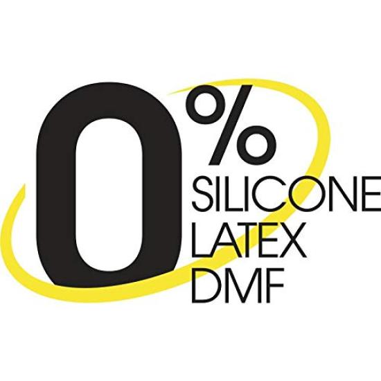 Delta Plus CHEMSAFE PLUS VV836 Thick PVC and and Blue and Abrasion Size L Nitrile-Coated Gloves, Double-Coated Nitrile, Waterproof, Oil-Resistant,