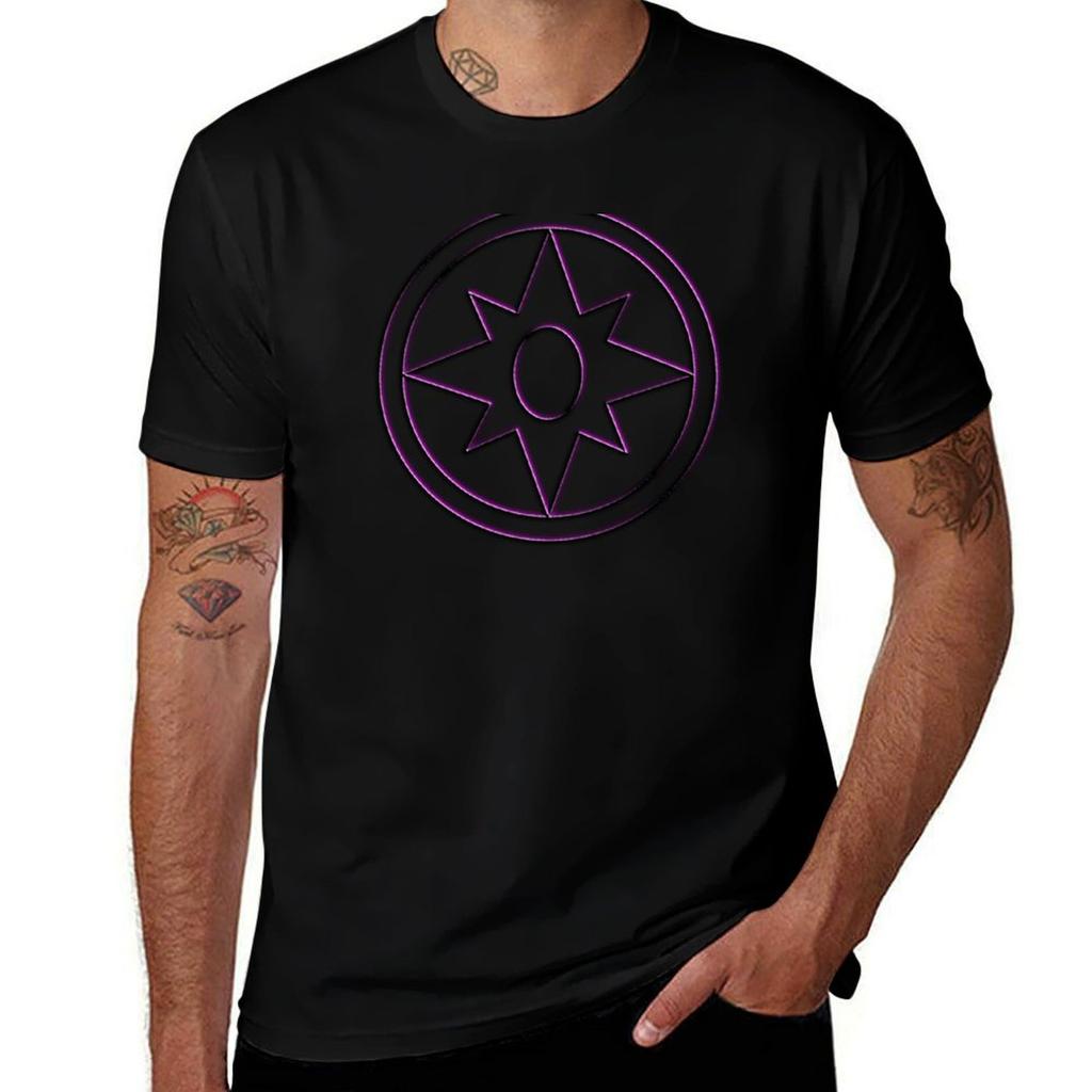 Embossed Violet Lantern Symbol TShirt Moisture Wicking Athletic TShirt