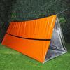 Disposable Emergency Tent Portable Thermal Blanket Thermal Sleeping Bag Tent Outdoor Lifesaving Emergency First Aid Blanket Camping Equipment