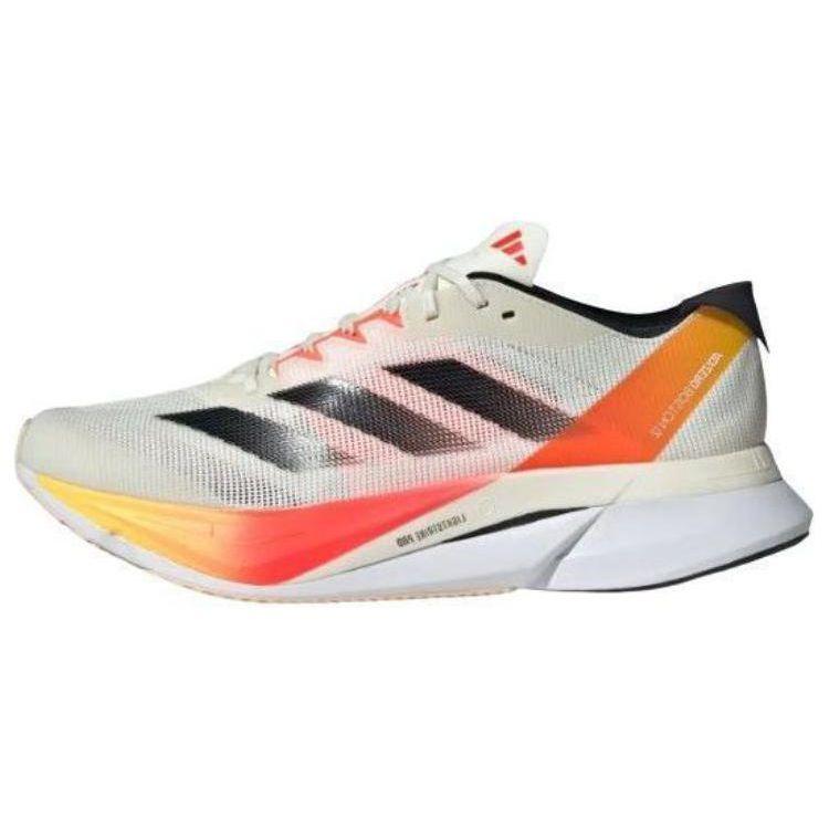 Adidas Adizero Boston 12 Ivory Pack Men Sneakers Cream Core-Black Solar-Red IG3320