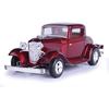 Премиум Американская Классика 1932 Ford Coupe Черный 1:24 Литая модель автомобиля Motormax diecast car model 73251BK [Параллельный импорт]