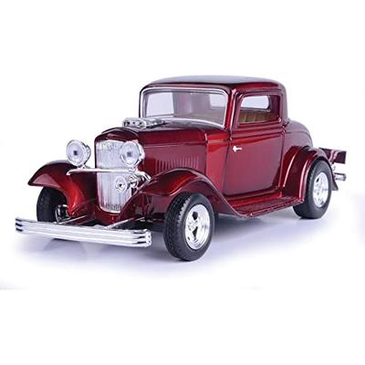 Премиум Американская Классика 1932 Ford Coupe Черный 1:24 Литая модель автомобиля Motormax diecast car model 73251BK [Параллельный импорт]