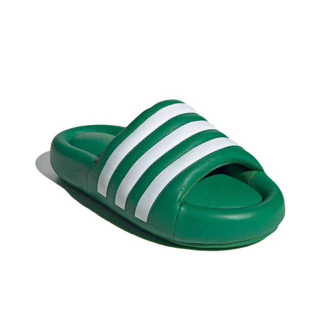 Adidas Adilette 24 Slide Green White Unisex Sneakers Cloud-White JS3475