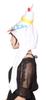 Clearstone Косплей Хэллоуин Головной убор Шляпа Паттер Кепка Торт на День Рождения Унисекс Белый
