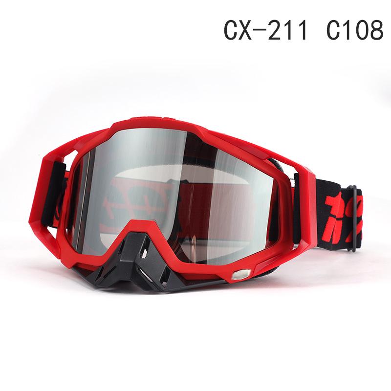 Ветрозащитные мотоциклетные и лыжные очки для использования за границей: 100% Внедорожная езда, катание на природе и защита при скоростном спуске