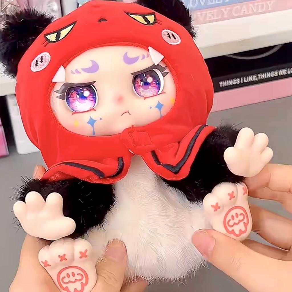 Nommi V6 Серия Фэнтезийный Мир Плюшевая Сюрприз-Коробка Hi Toy Милый Nommi Таинственная Коробка Кавайная Кукла Мешок-Сюрприз Брелок Фигурка Действия Подарки