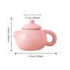 Chinese Style Flower Porcelain Teapot Exquisite Milk Tea Lid Accessories  Restaurant
