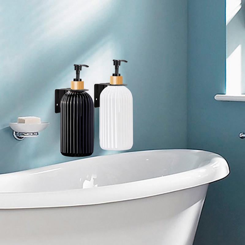 Заправляемый дозатор мыла для полосок, настенный дозатор мыла для отеля, набор для дезинфекции рук, держатель для шампуня, кондиционера для душа