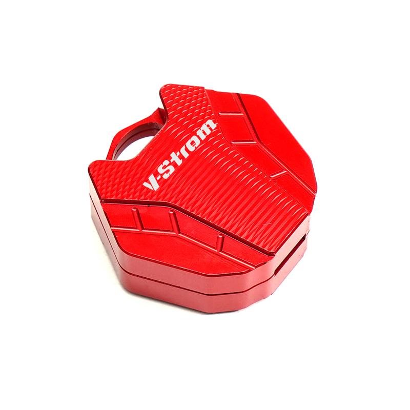 Новый чехол для ключа Suzuki Vstrom 650 1000 1050/XT DL650 DL1000 V-strom аксессуары для мотоцикла алюминиевый чехол для ключа Shell