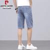 Pierre Cardin Мужские прямые джинсовые шорты