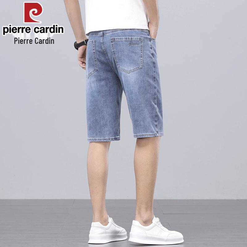 Pierre Cardin Мужские прямые джинсовые шорты