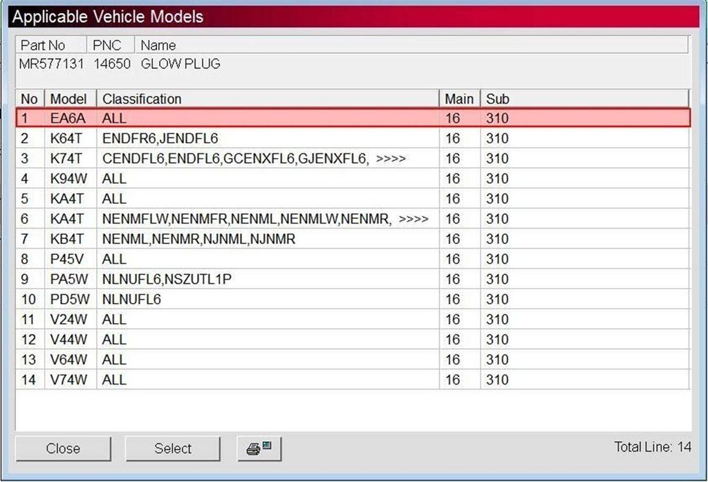 Автомобильная свеча зажигания Один комплект 4 шт. Свеча накаливания Подходит для Pajero MONTERO SPORT Triton