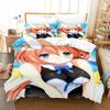 Kannuki Natsume Bedding Set Single Twin Full Queen King Size Bed Set Adult Kid Bedroom Duvet Cover Sets 3D Bed Sheet Set