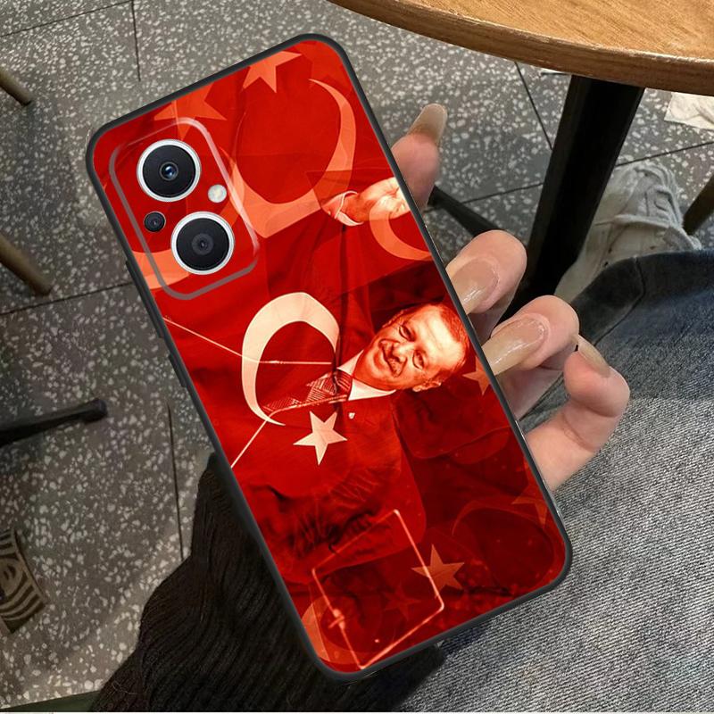 Турция Реджеп Тайип Эрдоган Для OPPO Reno 11F 12F 13F 14F 8T 10 11 12 13 14 Pro 8 7 Lite OPPO Find X8 X6 X5 X9 Pro Чехол