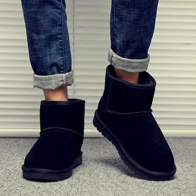 Новые зимние женские зимние ботинки из коровьей кожи, австралийские слипоны, легкая повседневная обувь для женщин, мужская обувь до щиколотки