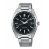 Мужские часы Seiko Astron SBXY033 - Сделано в Японии - Солнечные с радиосинхронизацией - Календарь даты - Корпус и браслет из чистого титана - Черный циферблат