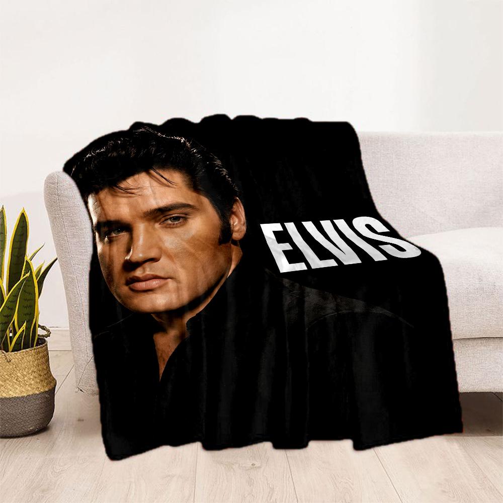Elvis Presley Performance Blanket Ultra-Soft Perfect for Couch Chair Seaside for All Occasions Modern Style Suitable for Gifting Relatives and Friends