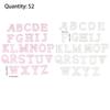 26 шт. Буквы A-Z с блестящим жемчугом и стразами, нашивки-буквы для ремонта, вышитые, пришивные аппликации, нашивки для DIY одежды, сумок, шляп