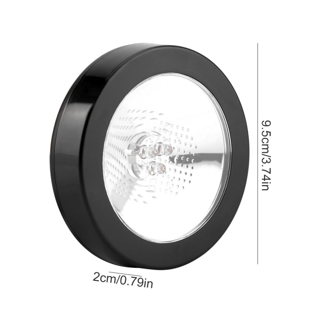 Round LED Light Coaster Gravity Sensing Colorful Bar Drink Base Battery Powered Smooth Luminous Mat Bar Party Use
