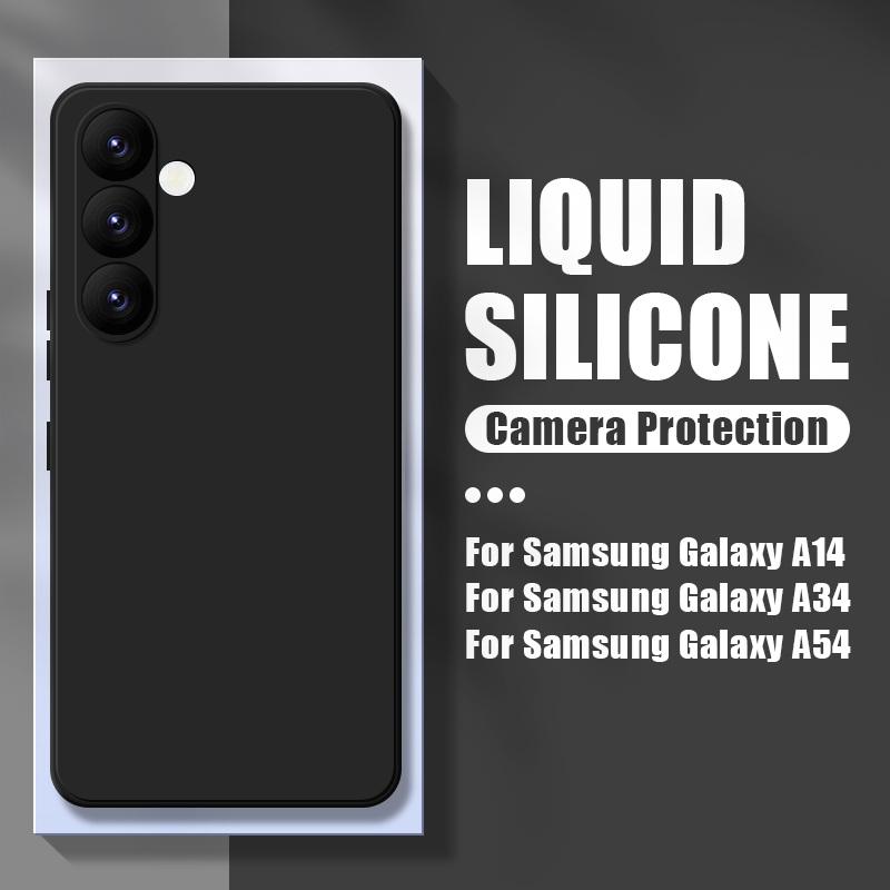 Liquid Silicone Rubber Shockproof Back Case For Samsung Galaxy S25 Ultra S24 FE S23 S22 S21 FE A56 A36 A55 A16 A15 A06 A35 A25 A54 5G