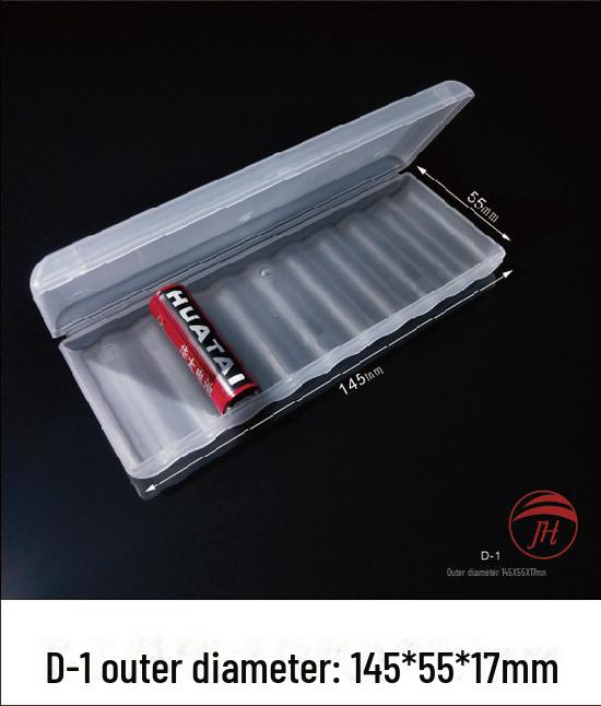 Водонепроницаемый, влагостойкий, устойчивый к падениям пластиковый ящик для хранения батарей из полипропилена для No. 5, нет. 7, Аккумуляторы 18650.