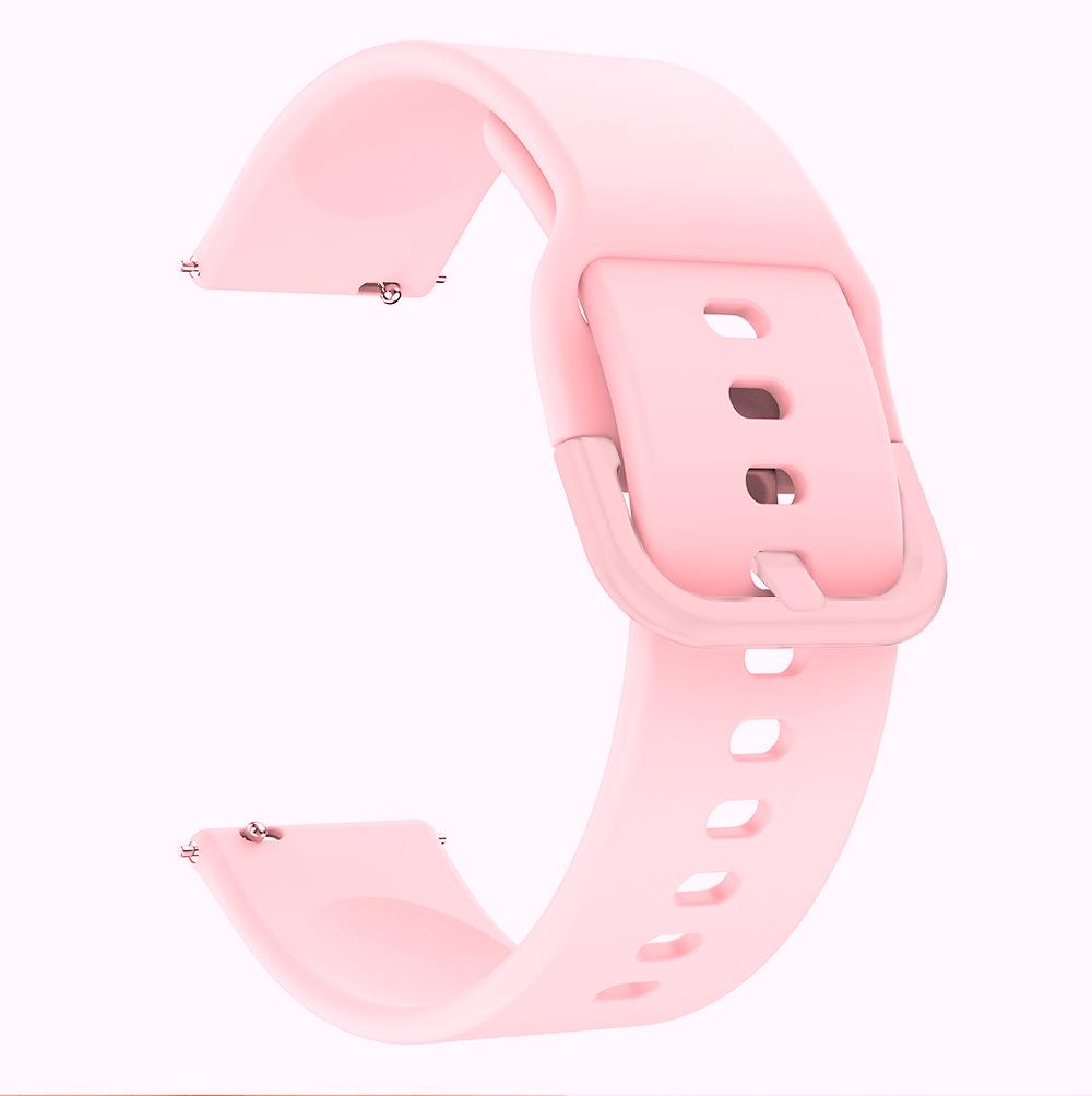 Samsung Galaxy Active 22mm Silicone Watch Band for Samsung S3 and Huawei GT2 46mm - Universal Replacement Wristband