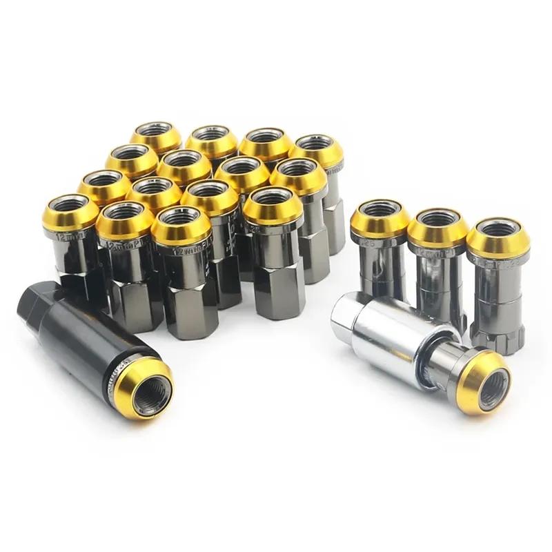 20 ШТ. Гоночные Гайки-Болты R40 - M12x1.25 и M12x1.5 Стальные для Модификации Автомобилей Honda/Ford/Toyota/Chevrolet