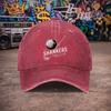 pc Unisex GolfThemed Vintage Washed Baseball Cap  Unisexs Trendy Hat  Versatile Duckbill Cap  Fun Print  A Unique Birthday G