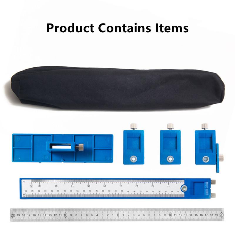 Локатор отверстий для ручек по дереву, многофункциональный вспомогательный инструмент для деревообработки, дверная ручка шкафа, установка дырокола