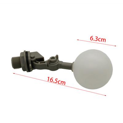 DN15 1/2'' DN20 3/4'' Клапан поплавковый для контроля воды Регулируемый шаровой клапан с поплавком Переключатель контроля воды для водонапорной башни, резервуара для воды