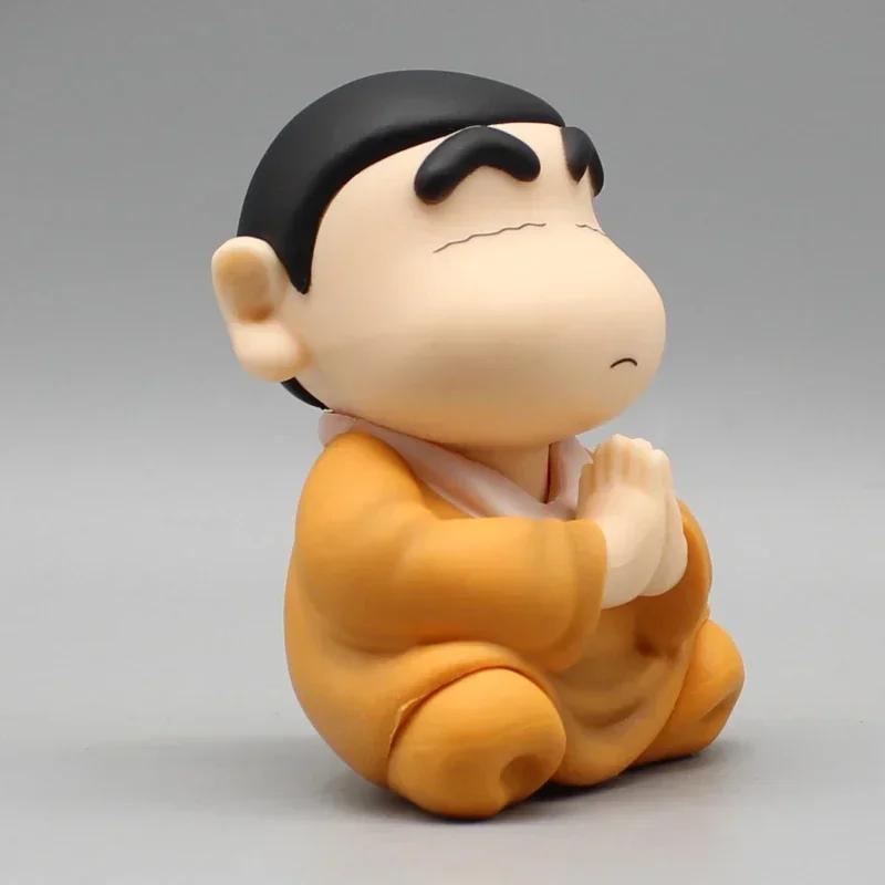 8 см мелок Shin Chan Gk Будда удачи лотос сострадание фигурка креативная смешная кавайная кукла модель коллекция детская игрушка подарок